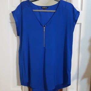 Royal blue Express top